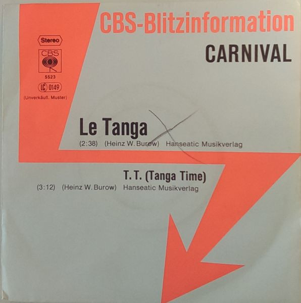 Carnival - Le Tanga | CBS (CBS 5523)
