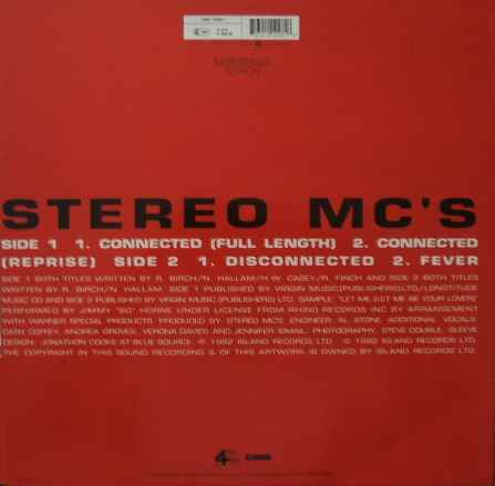 Stereo MC's - Connected | 4th & Broadway (74321 11228 1) - 2