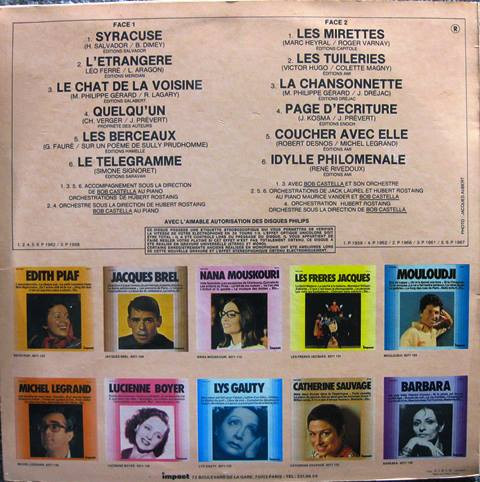 Yves Montand - Yves Montand | Impact (6371 139) - 2
