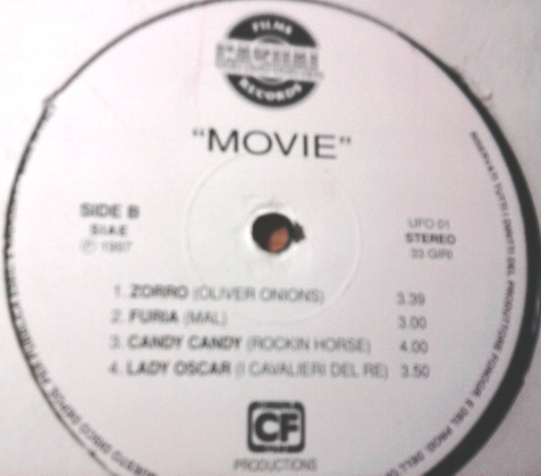 Various - Movie | Casual Films Records (UFO 01)