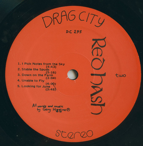 Gary Higgins - Red Hash | Drag City (DC295) - 4 Gary Higgins - Red Hash | Drag City (DC295) - 4
