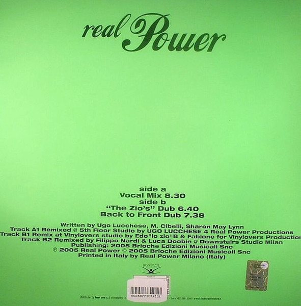 Ugo Lucchese Feat. Sharon May Linn - Keep On Running | Real Power (POWER 017) - 2