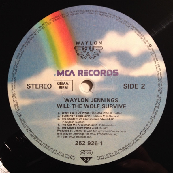 Waylon Jennings - Will The Wolf Survive | MCA Records (252 926-1) - 4 Waylon Jennings - Will The Wolf Survive | MCA Records (252 926-1) - 4