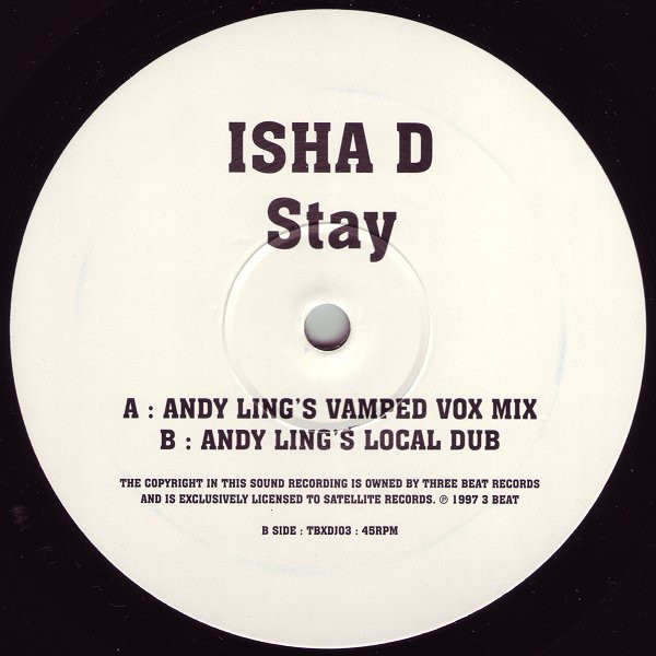 Isha-D - Stay | Satellite (TBXDJ03) - 2