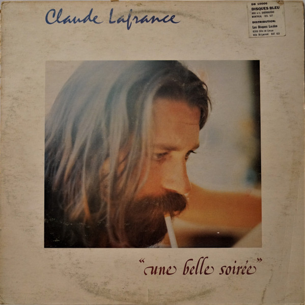 Claude Lafrance - Une Belle Soirée | Disques Bleu (KD 918) - 2