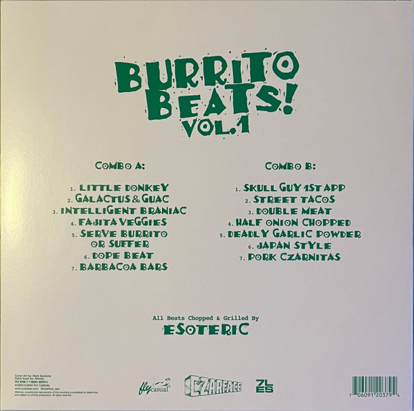 Esoteric - Burrito Beats! | Fly Casual (FLY 6708) - 2 Esoteric - Burrito Beats! | Fly Casual (FLY 6708) - 2