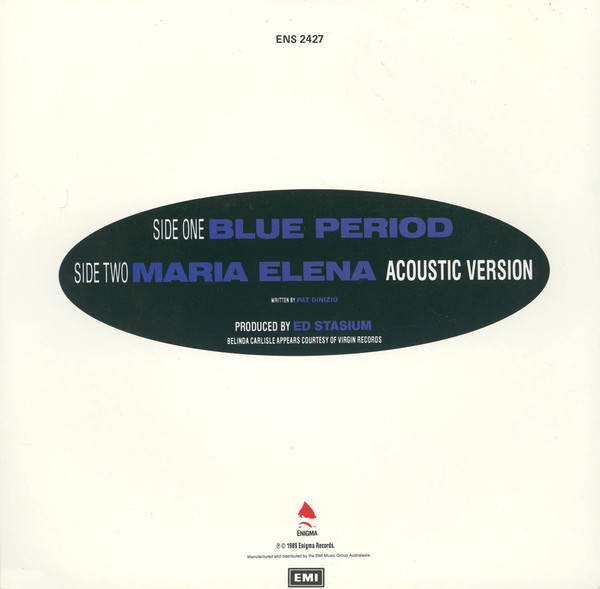 The Smithereens Featuring Belinda Carlisle - Blue Period | Enigma Records (ENS 2427) - 2 The Smithereens Featuring Belinda Carlisle - Blue Period | Enigma Records (ENS 2427) - 2