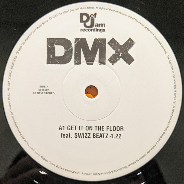 DMX - Get It On The Floor | Def Jam Recordings (9815207) - 3