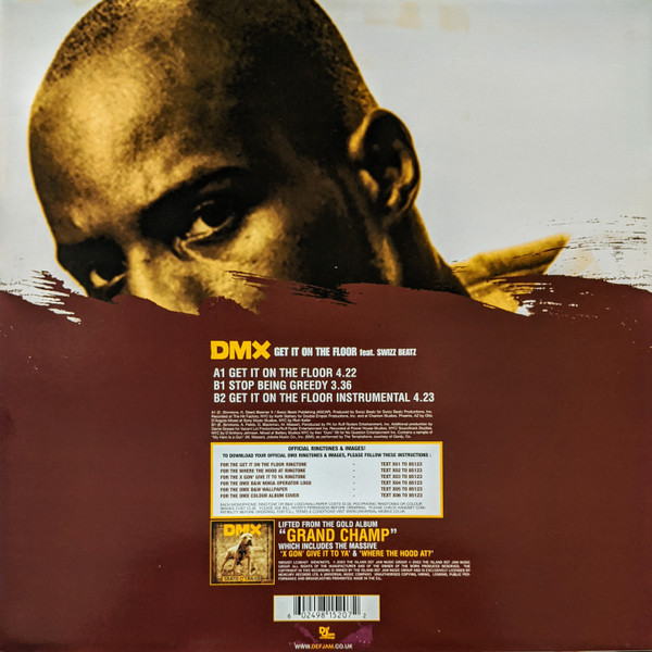 DMX - Get It On The Floor | Def Jam Recordings (9815207) - 2