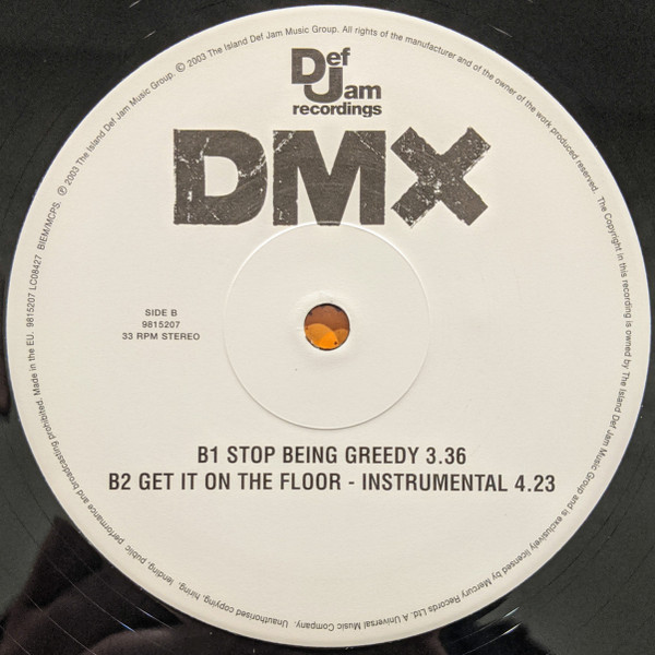 DMX - Get It On The Floor | Def Jam Recordings (9815207) - 4