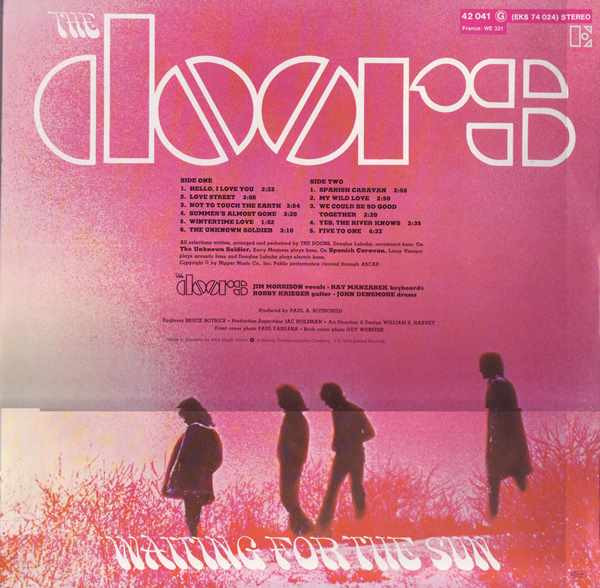 The Doors - Waiting For The Sun | Elektra (42 041) - 2