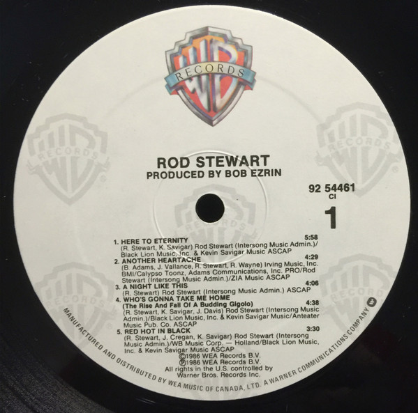 Rod Stewart - Rod Stewart [Vinyl] | Warner Bros. Records (92 54461) - 3