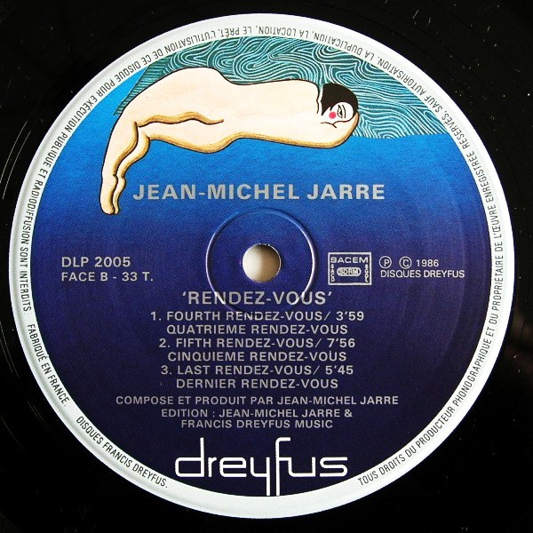Jean-Michel Jarre - Rendez-Vous | Disques Dreyfus (DLP 2005) - 4