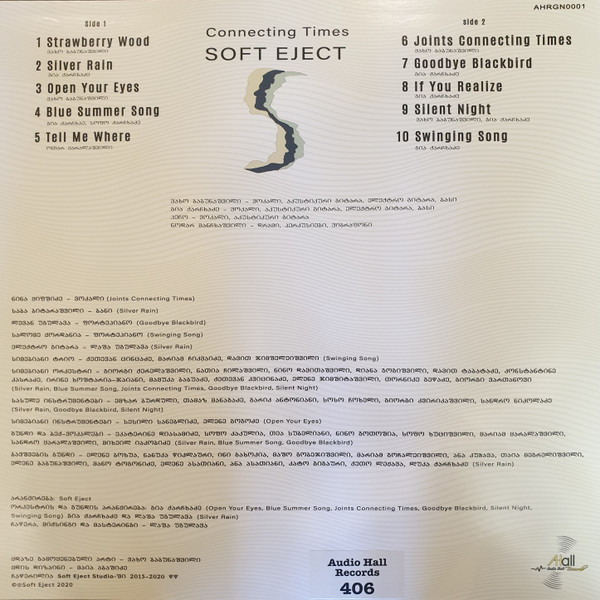 Soft Eject - Connecting Times | AudioHall Records (AHRGN0001) - main Soft Eject - Connecting Times | AudioHall Records (AHRGN0001) - main