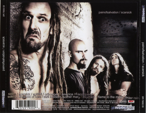 Pain Of Salvation - Scarsick | Inside Out Music (IOMCD 264) - 2 Pain Of Salvation - Scarsick | Inside Out Music (IOMCD 264) - 2