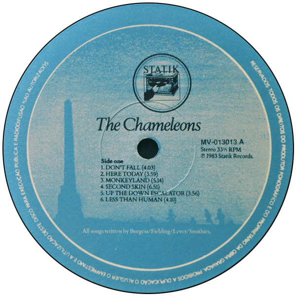The Chameleons - Script Of The Bridge | Statik Records (MV 013013) - main