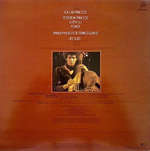 Stanley Clarke - Stanley Clarke | Epic (EPC 32042) - 2
