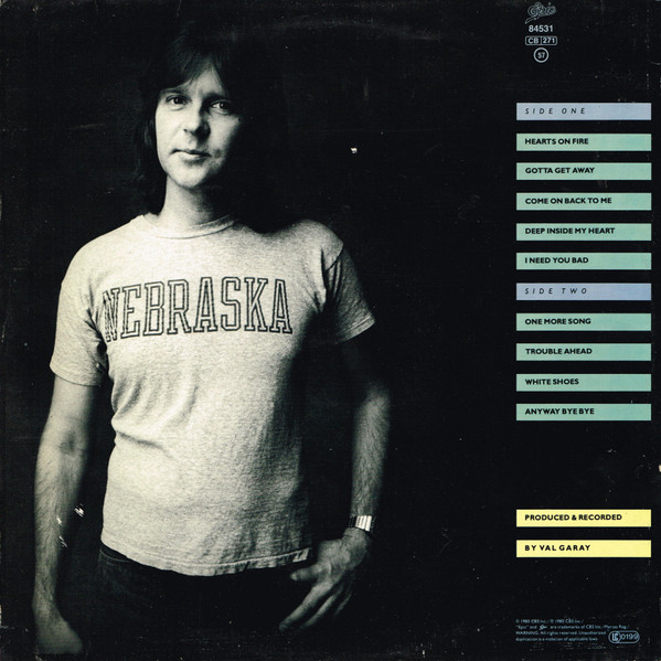 Randy Meisner - One More Song | Epic (EPC 84531) - 2 Randy Meisner - One More Song | Epic (EPC 84531) - 2