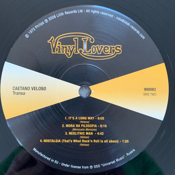 Caetano Veloso - Transa | Vinyl Lovers (900082) - 4