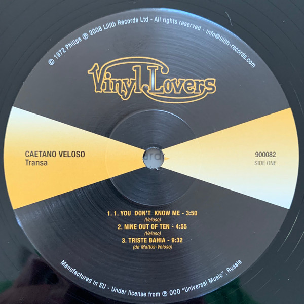 Caetano Veloso - Transa | Vinyl Lovers (900082) - 3