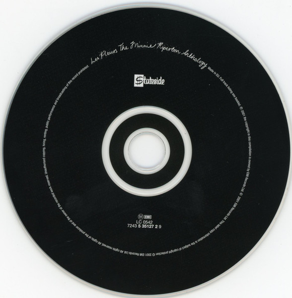 Minnie Riperton - Les Fleurs (The Minnie Riperton Anthology) | Stateside (7243 5 35127 2 9) - 3 Minnie Riperton - Les Fleurs (The Minnie Riperton Anthology) | Stateside (7243 5 35127 2 9) - 3