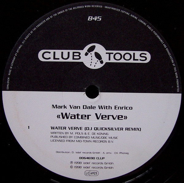 Mark Van Dale With Enrico - Water Verve | Club Tools (0064690 CLUP) - 2