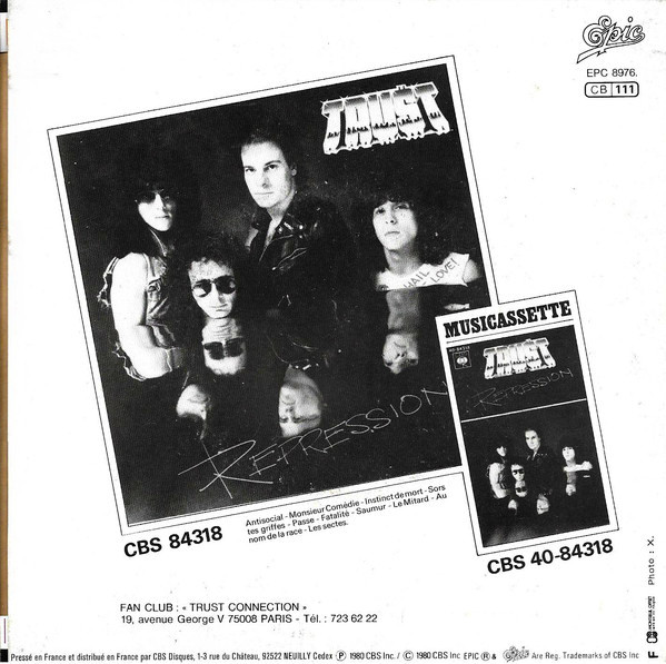 Trust - Fatalité | Epic (EPC 8976) - 2