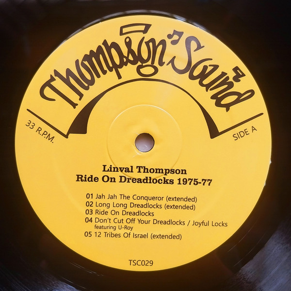 Linval Thompson - Ride On Dreadlocks 1975-77 | Thompson Sound Cantabria (TSC029) - 3 Linval Thompson - Ride On Dreadlocks 1975-77 | Thompson Sound Cantabria (TSC029) - 3