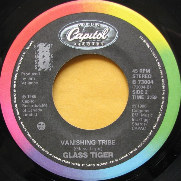 Glass Tiger - Someday (7" - Special Edition) [Vinyl] | Capitol Records (B 73004) - 3