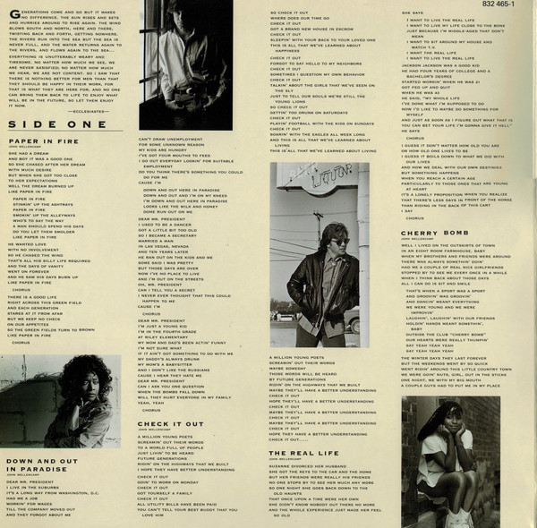 John Cougar Mellencamp - The Lonesome Jubilee | Mercury (832 465-1) - 2