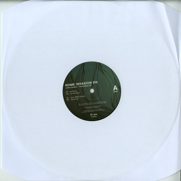 Julien Sandre - Serendipty EP | Home Invasion (HOME INVASION 016) - main Julien Sandre - Serendipty EP | Home Invasion (HOME INVASION 016) - main