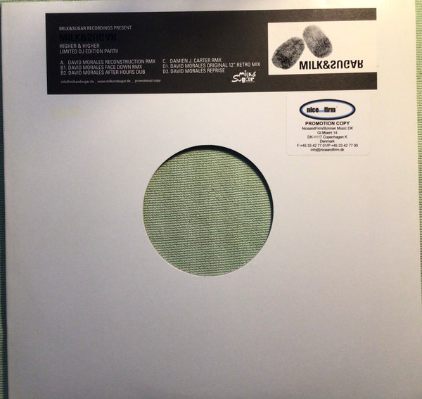 Milk & Sugar - Higher & Higher (Remixes) | Milk & Sugar Recordings (MSR 032LTD) - main Milk & Sugar - Higher & Higher (Remixes) | Milk & Sugar Recordings (MSR 032LTD) - main