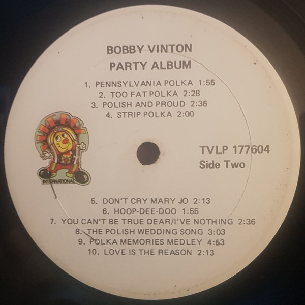 Bobby Vinton - Party Music | Juke Box International (TVLP 177604) - 4