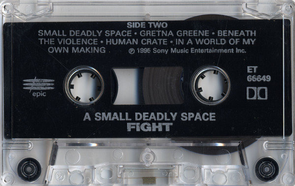 Fight - A Small Deadly Space [Cassette] | Epic (ET 66649) - 4