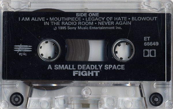 Fight - A Small Deadly Space [Cassette] | Epic (ET 66649) - 3