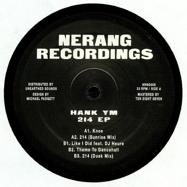 Hank Youngman - 214 EP | Nerang Recordings (NRNG005)