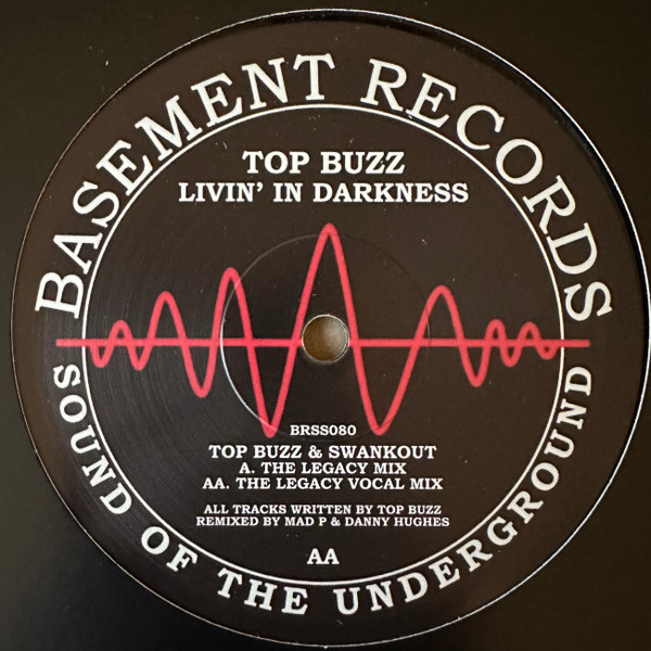 Top Buzz & Swankout - Livin' In Darkness | Basement Records (BRSS080) - main Top Buzz & Swankout - Livin' In Darkness | Basement Records (BRSS080) - main