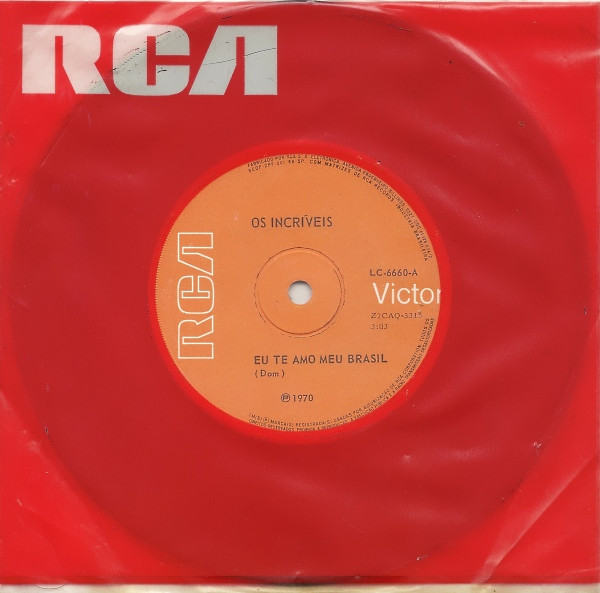 Os Incríveis - Eu Te Amo Meu Brasil | RCA Victor (LC-6660) - 3