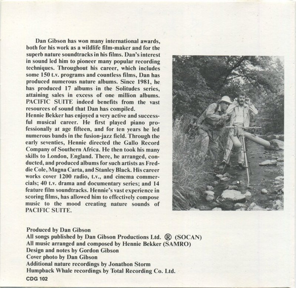 Dan Gibson - Pacific Suite | Dan Gibson Productions Ltd. (CDG 102) - 4
