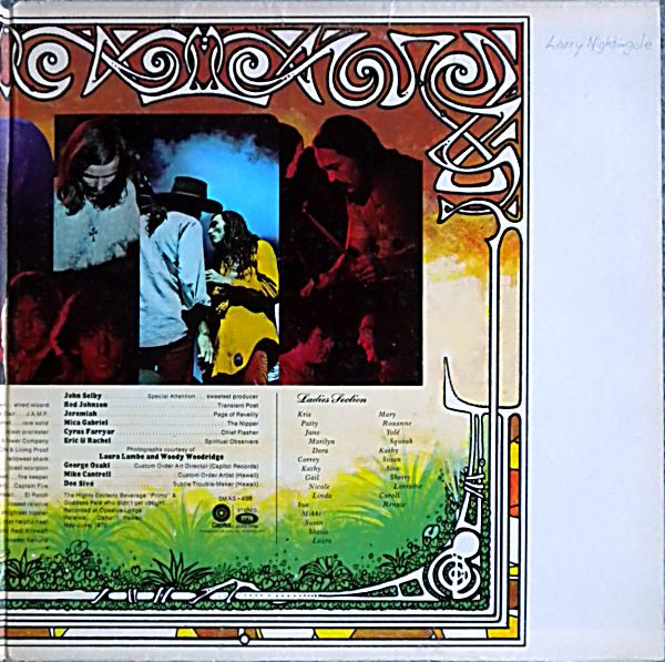 Quicksilver Messenger Service - Just For Love | Capitol Records (SMAS-498) - 3