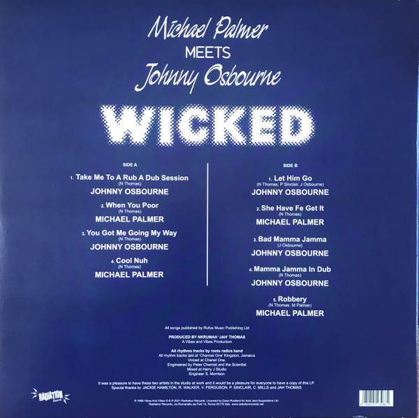 Michael Palmer Meets Johnny Osbourne - Wicked | Radiation Roots (RROO359) - 2 Michael Palmer Meets Johnny Osbourne - Wicked | Radiation Roots (RROO359) - 2