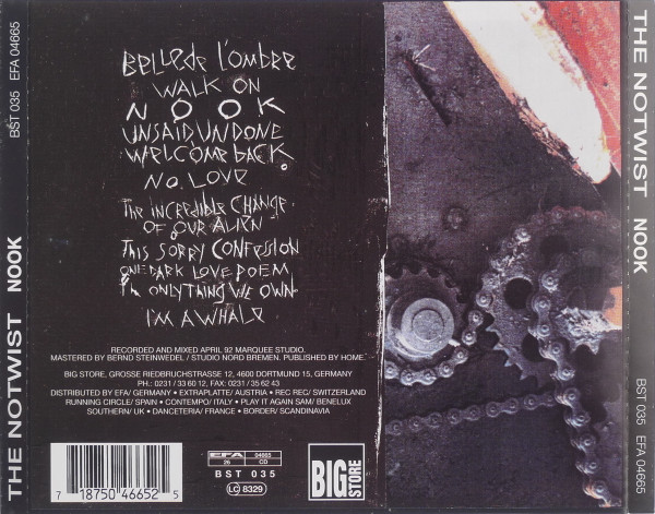 The Notwist - Nook | Big Store (BST 035) - 2 The Notwist - Nook | Big Store (BST 035) - 2