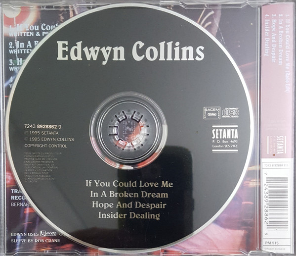 Edwyn Collins - If You Could Love Me | Setanta (7243 8928862 9) - 2 Edwyn Collins - If You Could Love Me | Setanta (7243 8928862 9) - 2