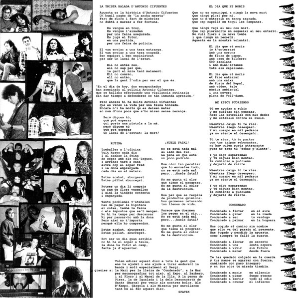 Miseria Y Kompañía / Spatek - Jjfrgmblbjjpt!! | Kremón Records (KR-080) - 2 Miseria Y Kompañía / Spatek - Jjfrgmblbjjpt!! | Kremón Records (KR-080) - 2