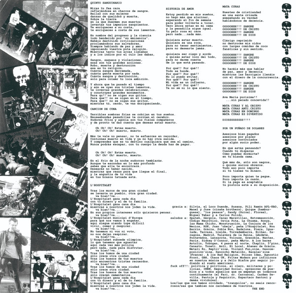 Miseria Y Kompañía / Spatek - Jjfrgmblbjjpt!! | Kremón Records (KR-080) - 3 Miseria Y Kompañía / Spatek - Jjfrgmblbjjpt!! | Kremón Records (KR-080) - 3