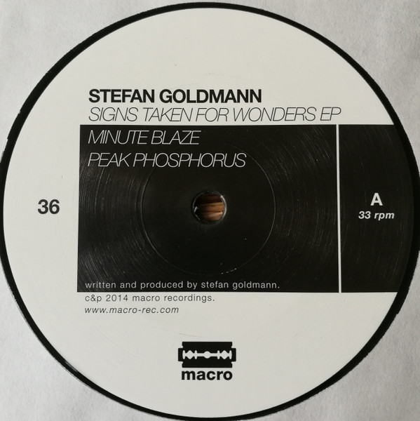Stefan Goldmann - Signs Taken For Wonders EP | Macro (MACRO M36)