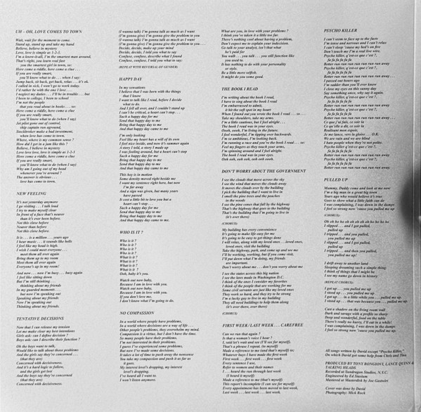 Talking Heads - Talking Heads: 77 | Rhino Records (R1 728452) - 2 Talking Heads - Talking Heads: 77 | Rhino Records (R1 728452) - 2