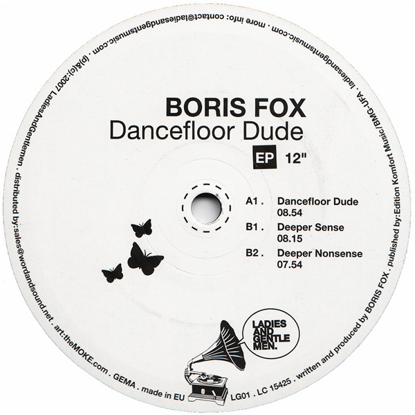 Boris Fox - Dancefloor Dude EP | Ladies And Gentlemen (LG01) - 2