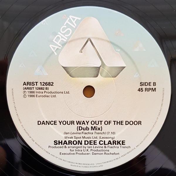 Sharon Dee Clarke - Dance Your Way Out Of The Door | Arista (ARIST 12682) - 4 Sharon Dee Clarke - Dance Your Way Out Of The Door | Arista (ARIST 12682) - 4