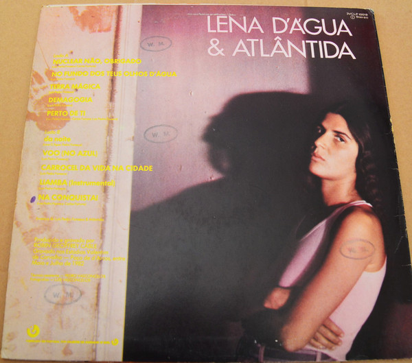 Lena D'Água & Atlântida - Perto De Ti | Valentim De Carvalho (3VCLP 10019) - 2
